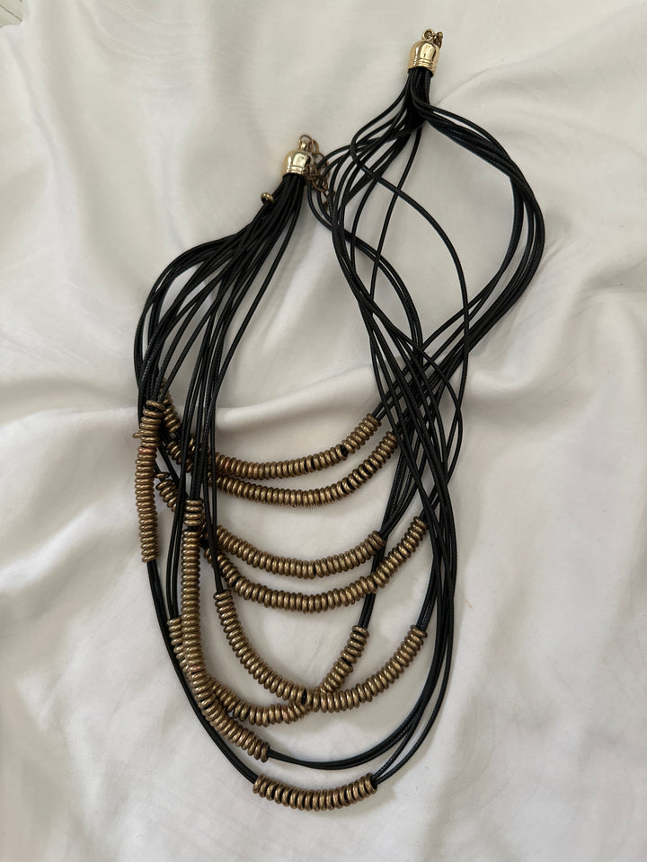 Spring eclectic necklace