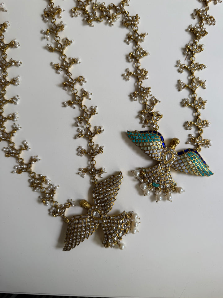 Eagle mogra necklace