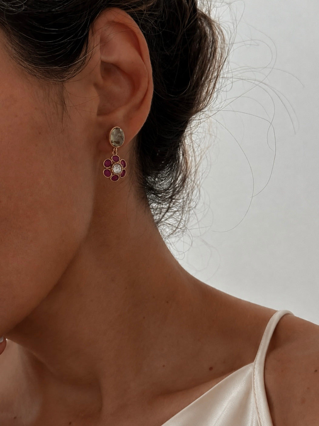 Madhubala delicate earrings