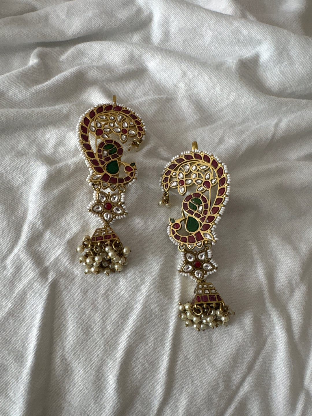Peacock Bali Earrings