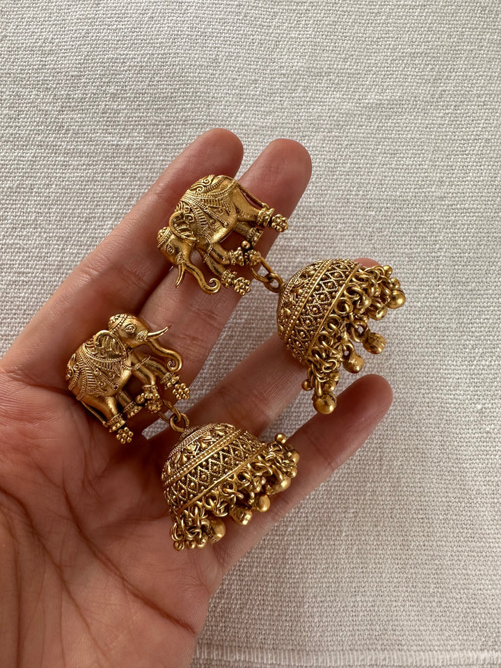 Bara Elephant Earrings