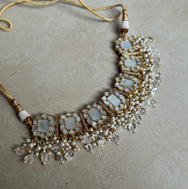 Milky Rain Necklace Set