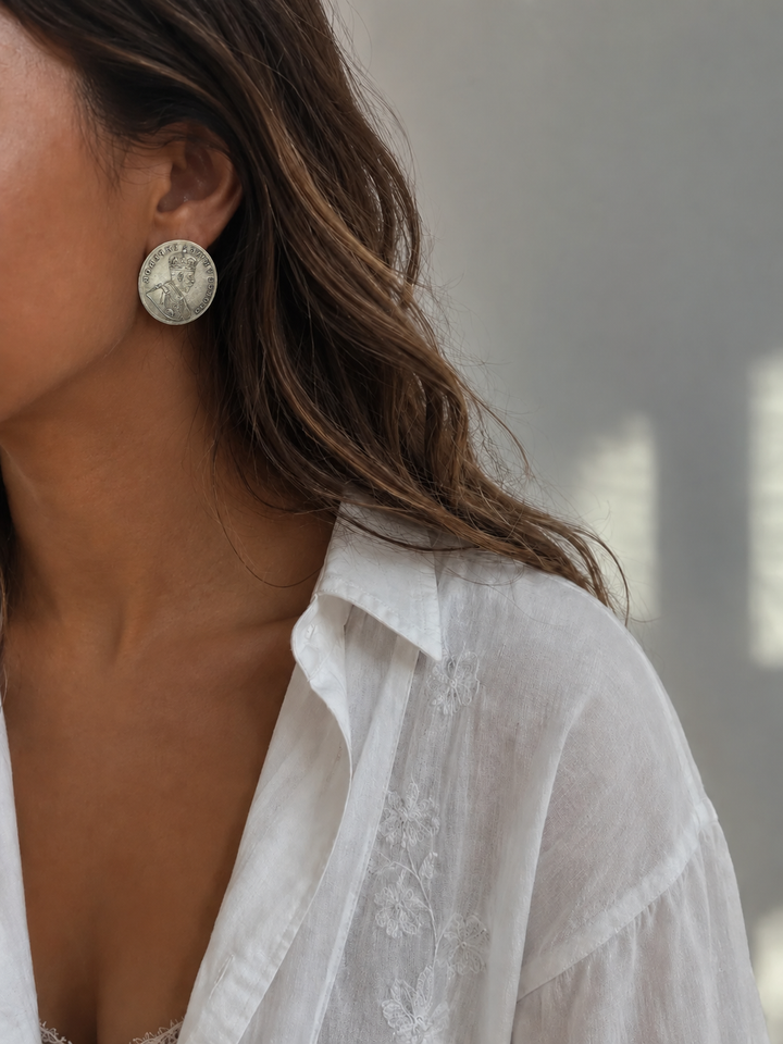 Kaira Coin Earrings