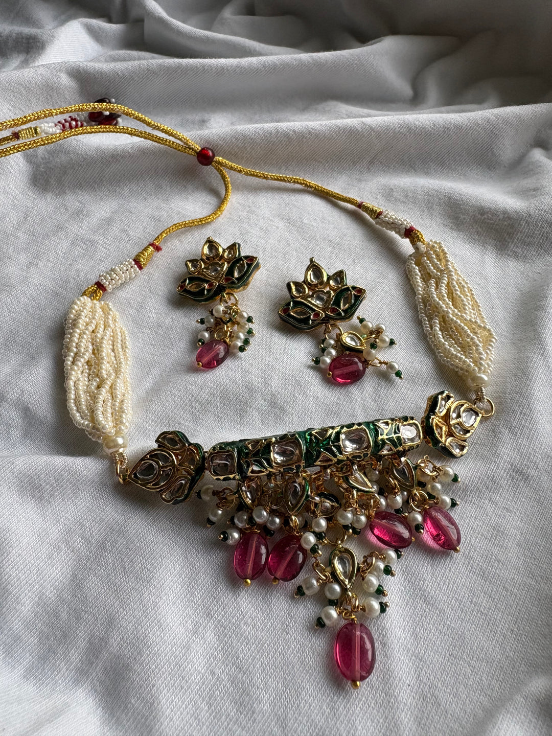 Lamaal Choker Necklace Set