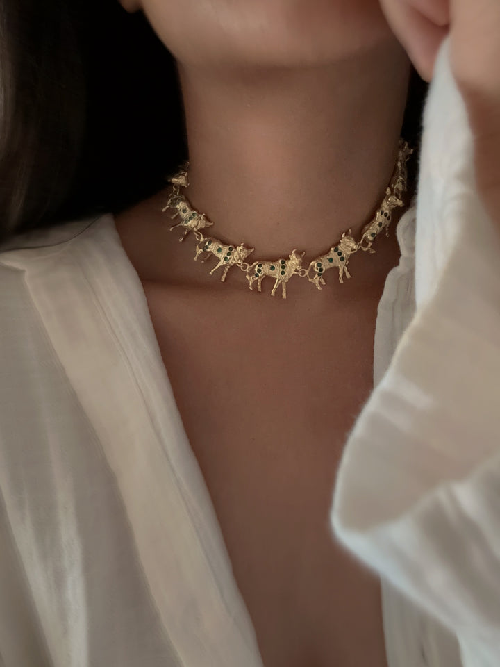 Nandini choker necklace