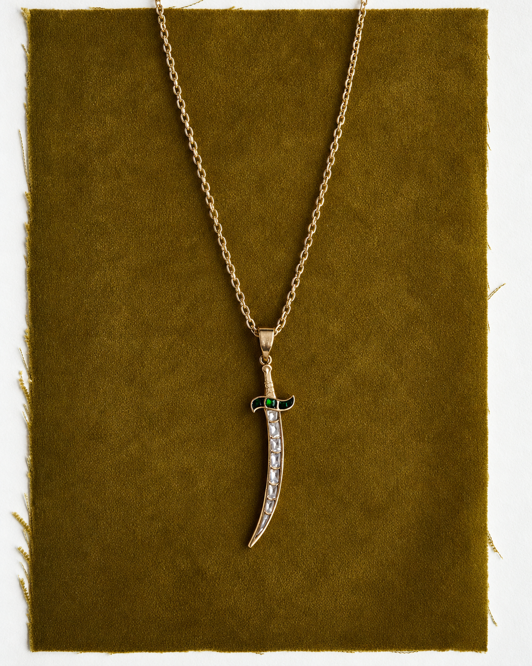 Saber sword necklace