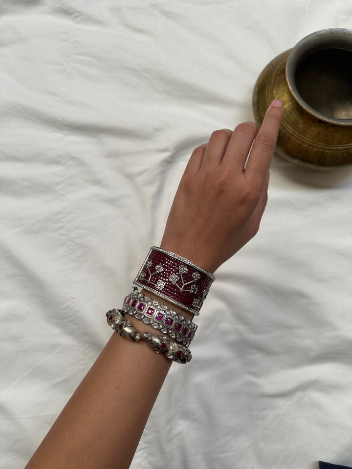 Gulabi silver bracelet