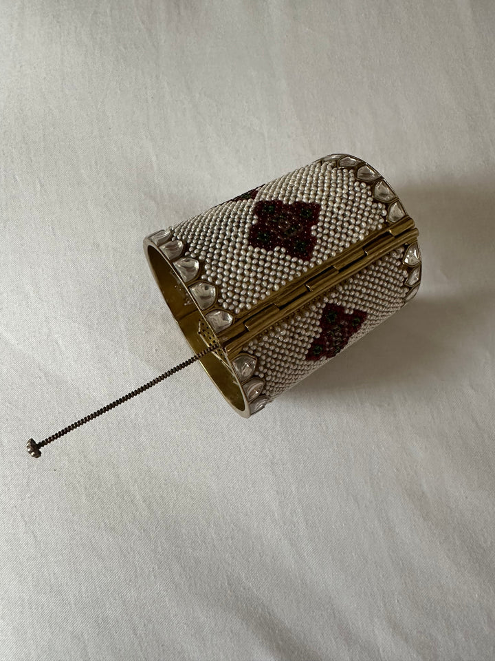 Rajsi Pearl cuff bracelet
