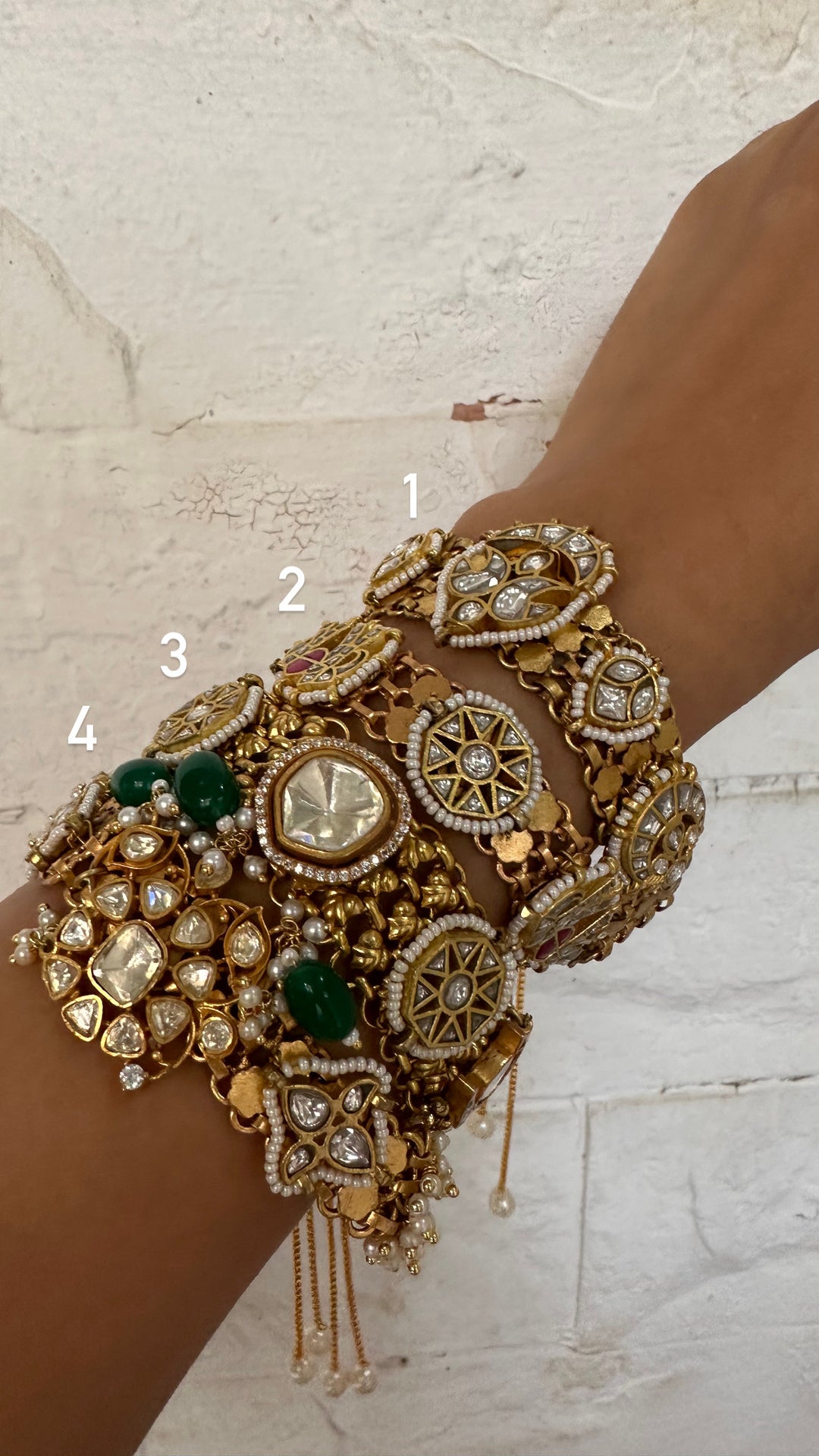 Tanjore bombay itu bracelet