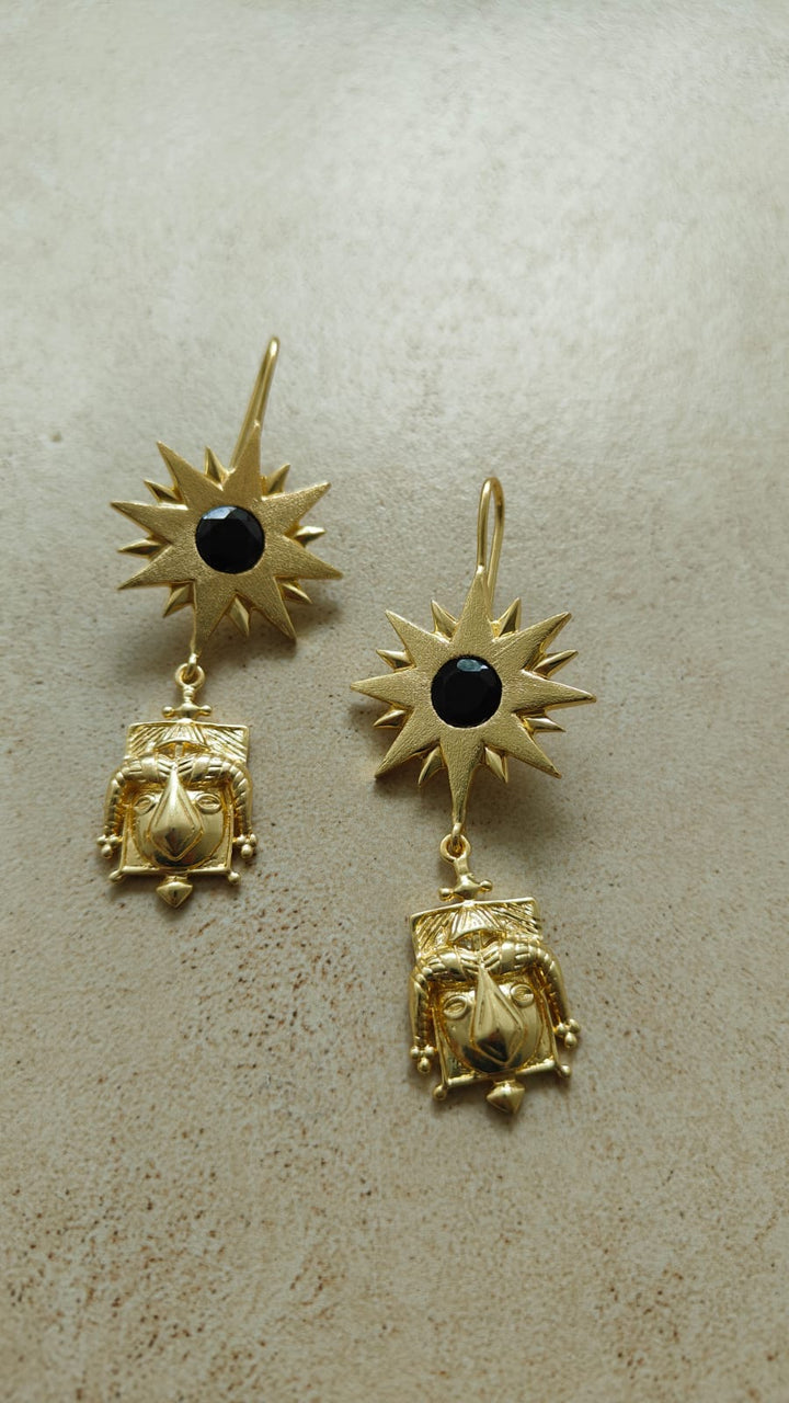 Zimba star earrings