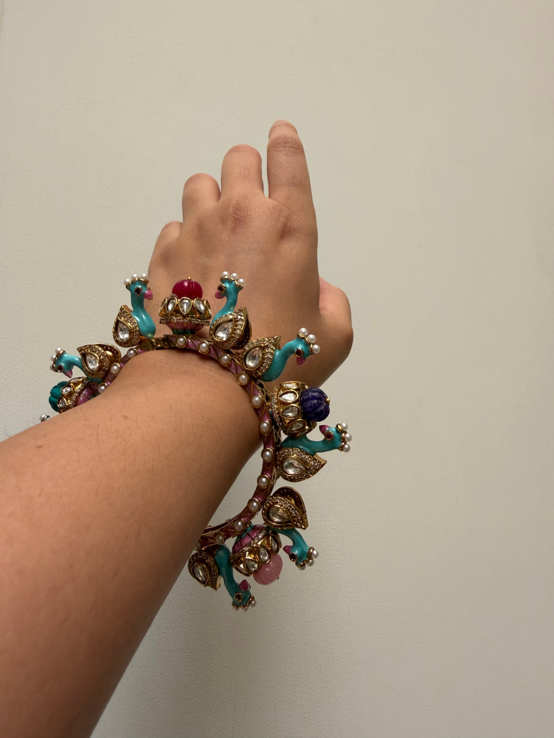 Jaipur Peacock bracelet