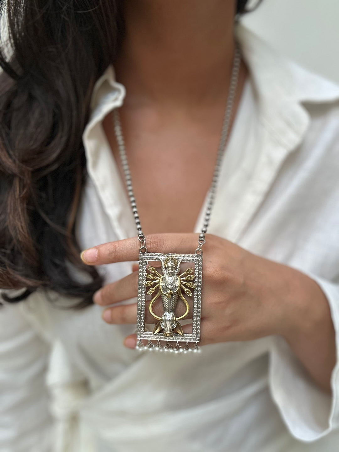 Goddess Durga 144 necklace set