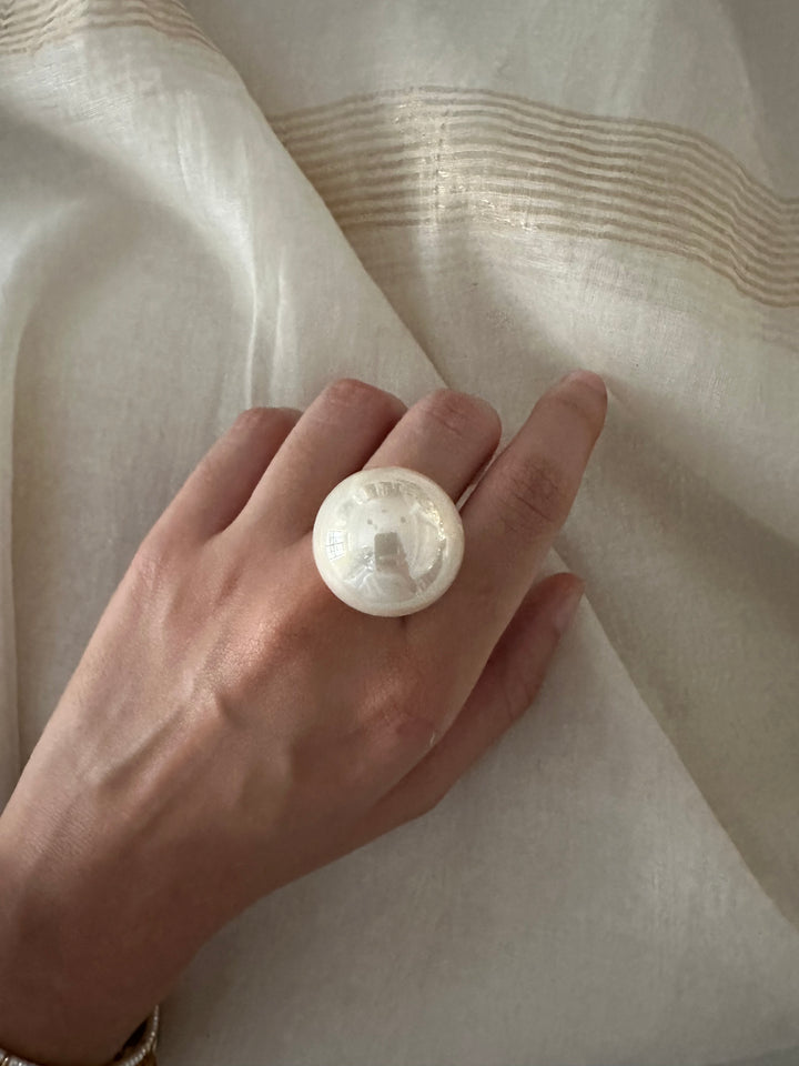 Pearl Globe Ring