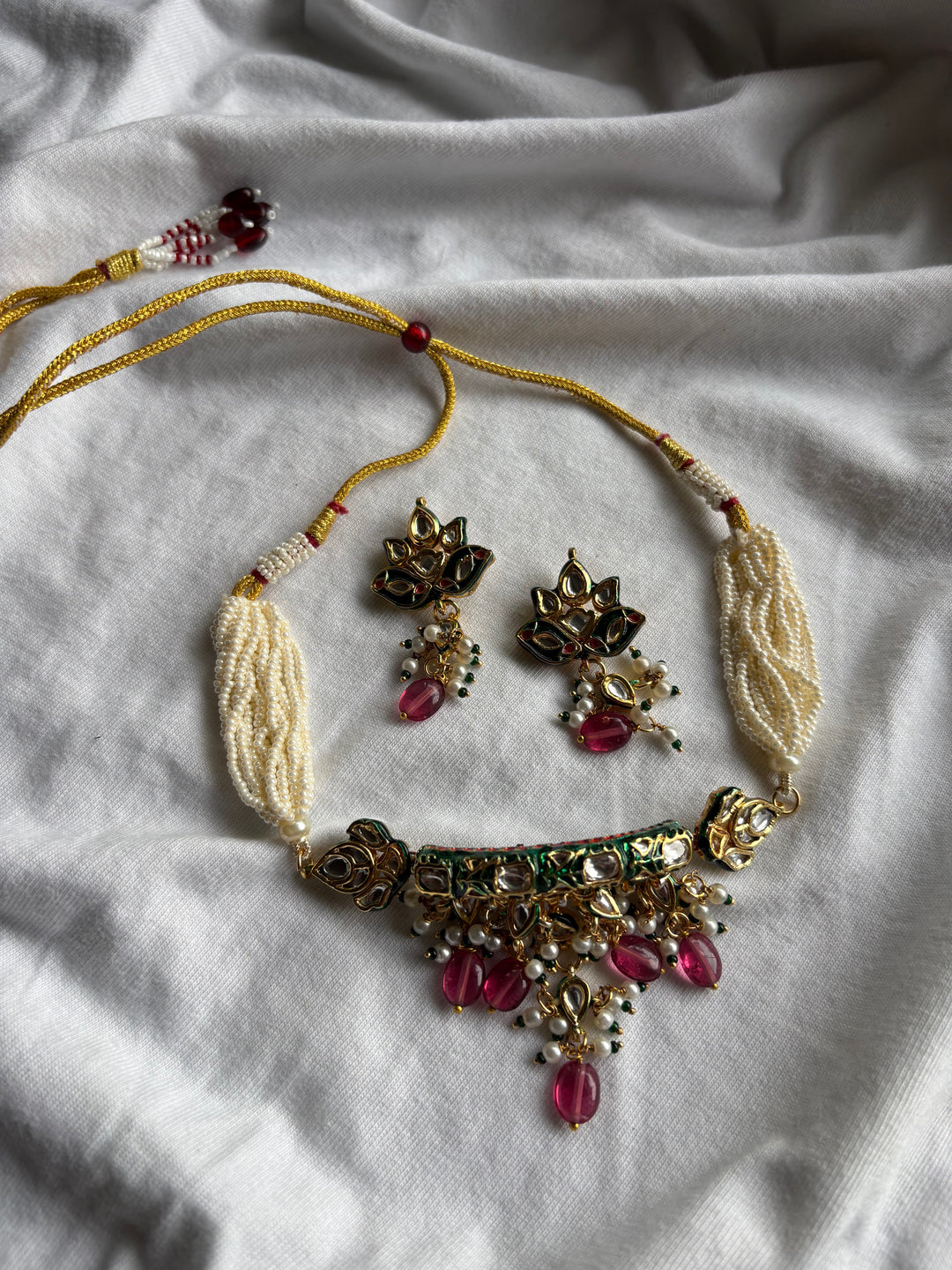 Lamaal Choker Necklace Set