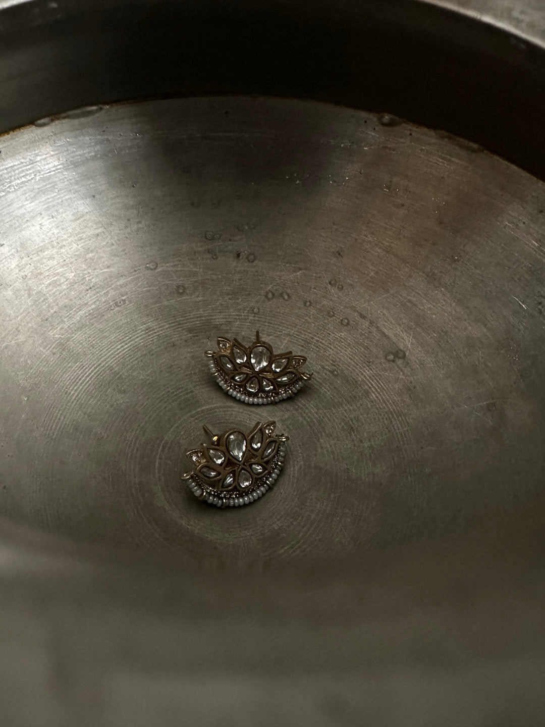 Lotus shiv earrings