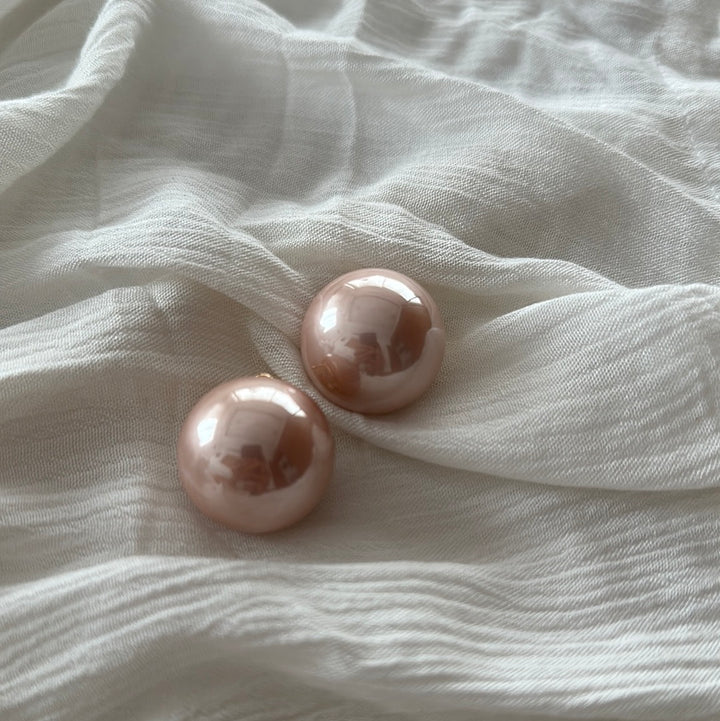 Pearl Ball Earrings