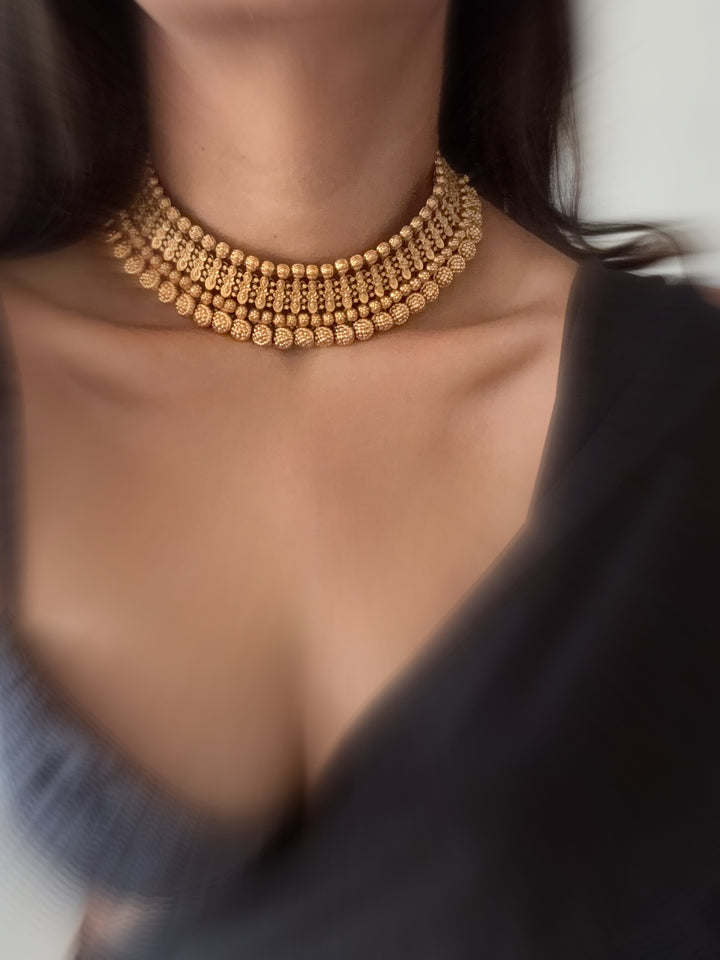 Rajshree Koka temple necklace set