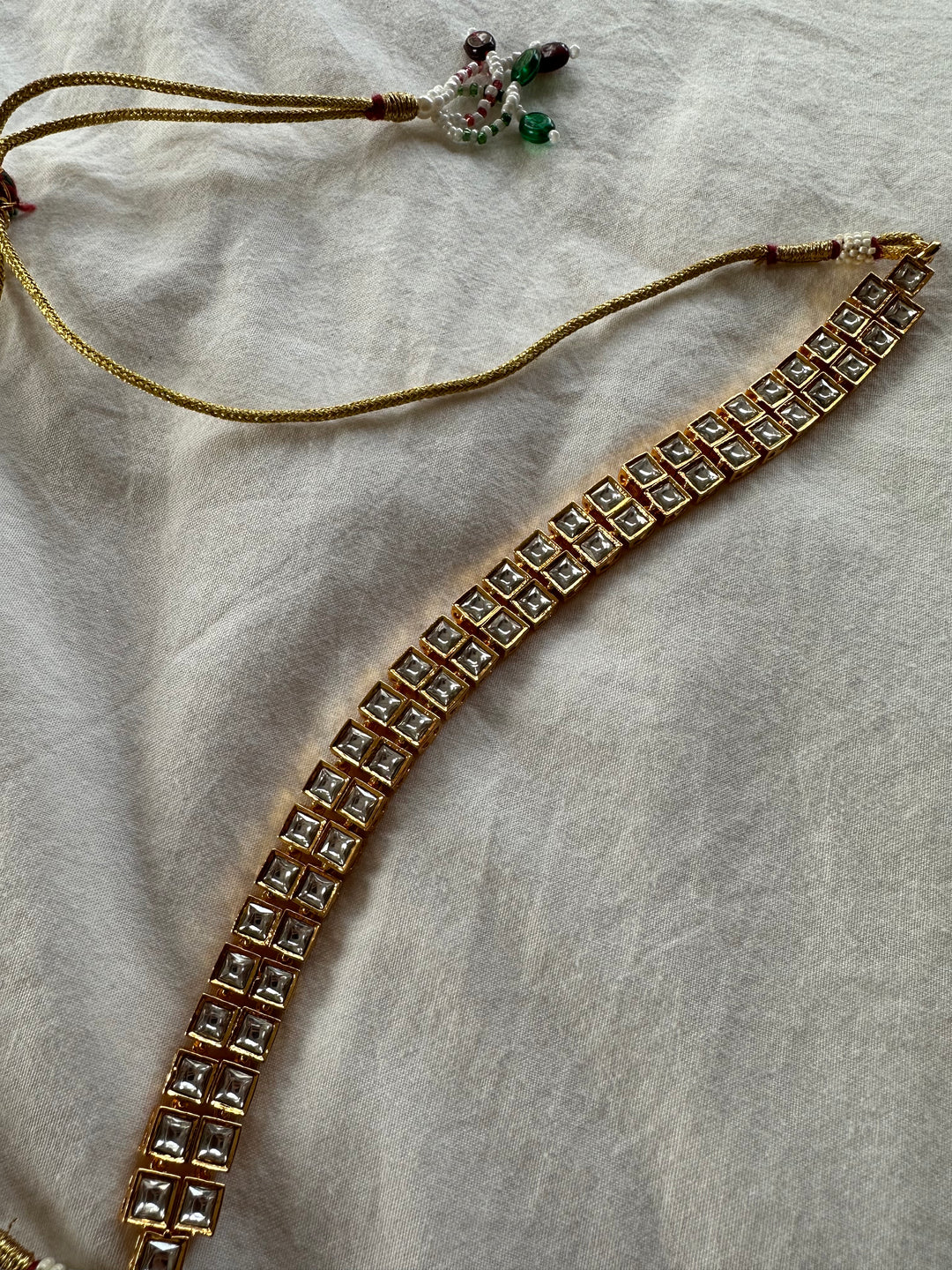 Chokor Polki Strand Necklace