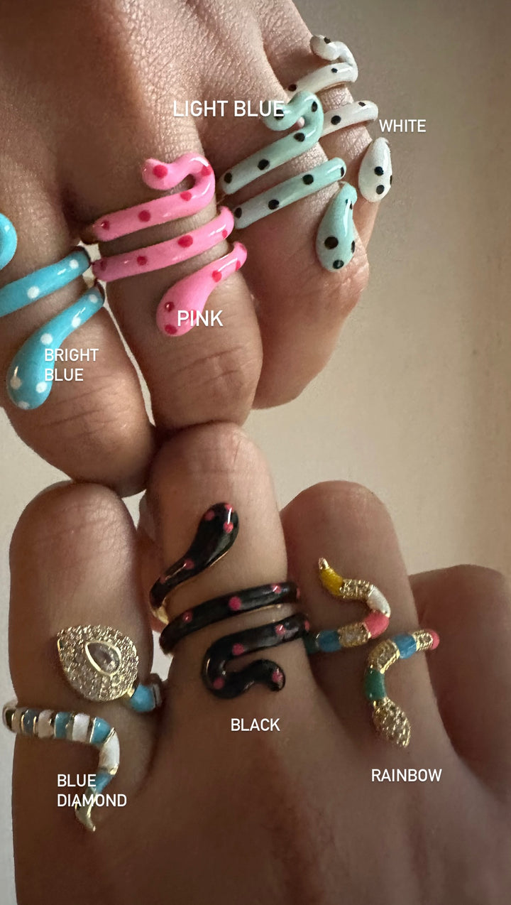 Pop serpent ring