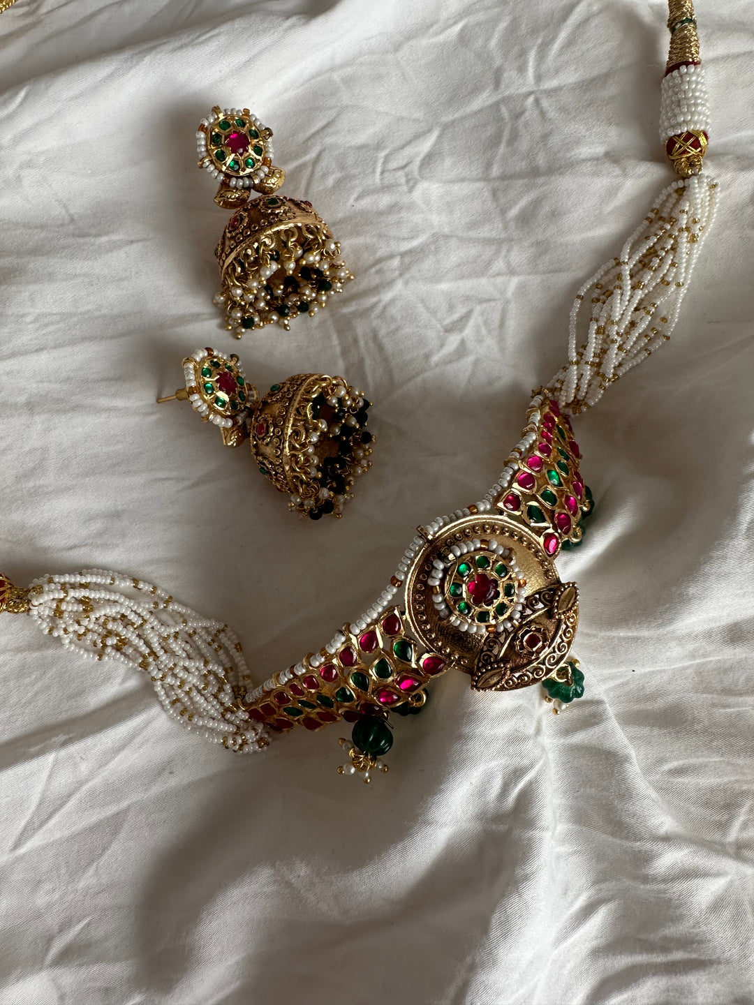 Reema Tanjore Necklace Set