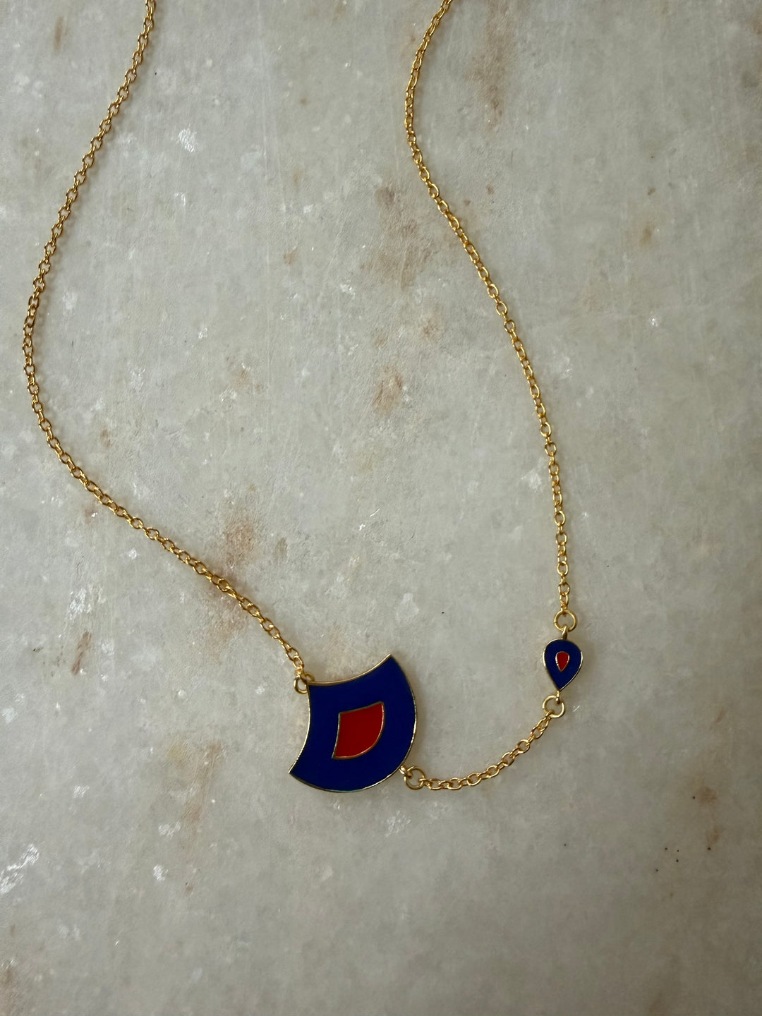 Art deco jaipur twig necklace