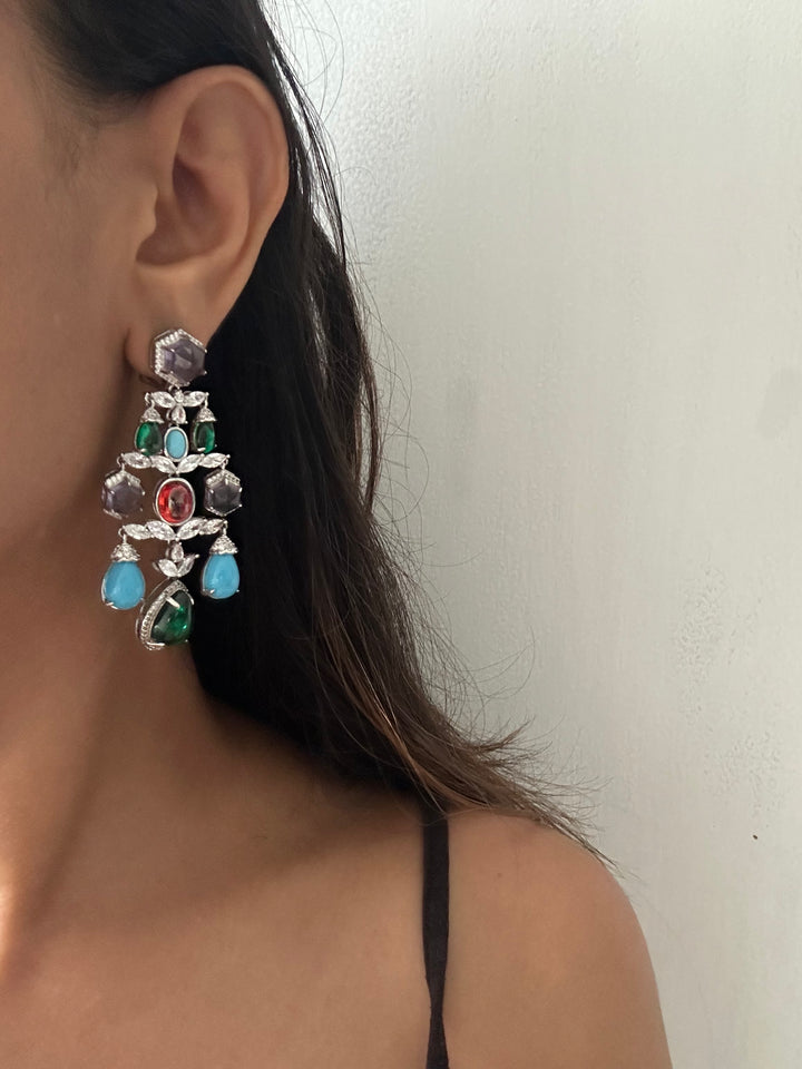 Cocktail turnip earrings