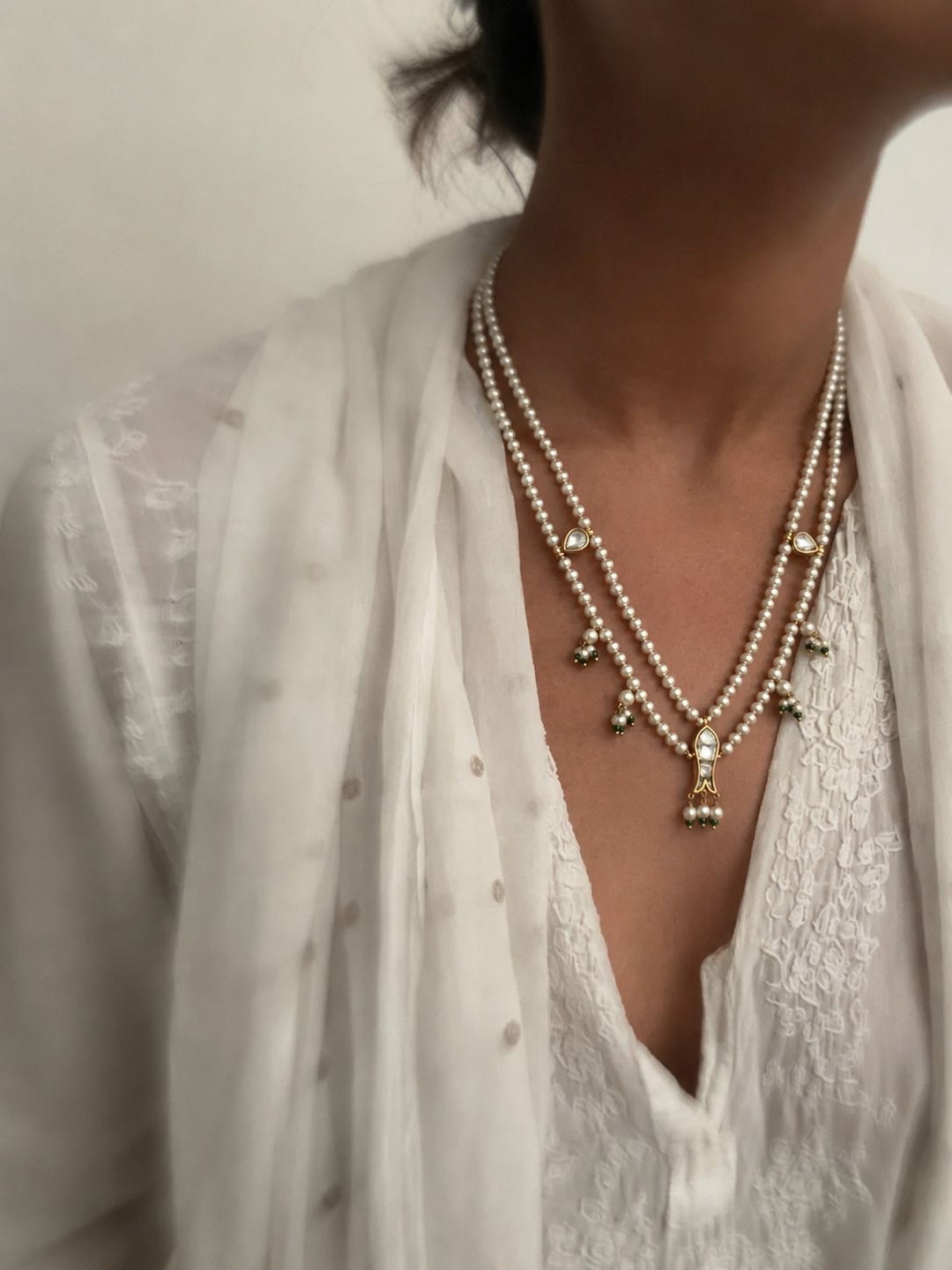 Siraya Fish Necklace Set