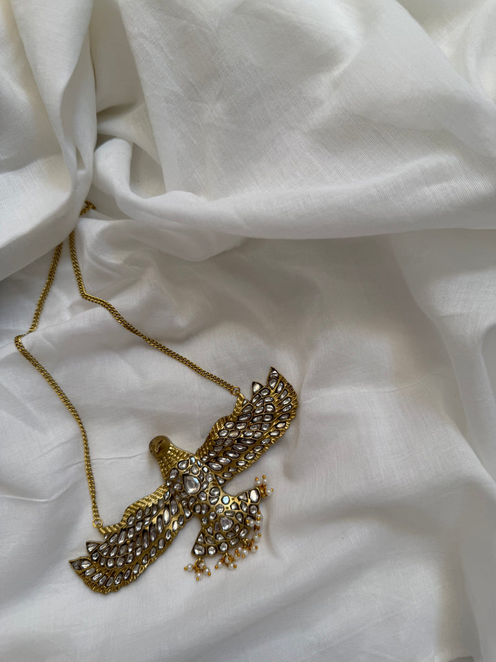 Crownflight eagle necklace