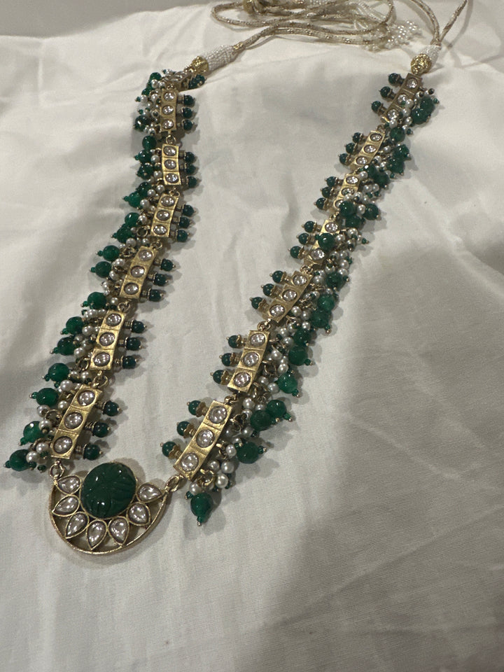 Asal green necklace