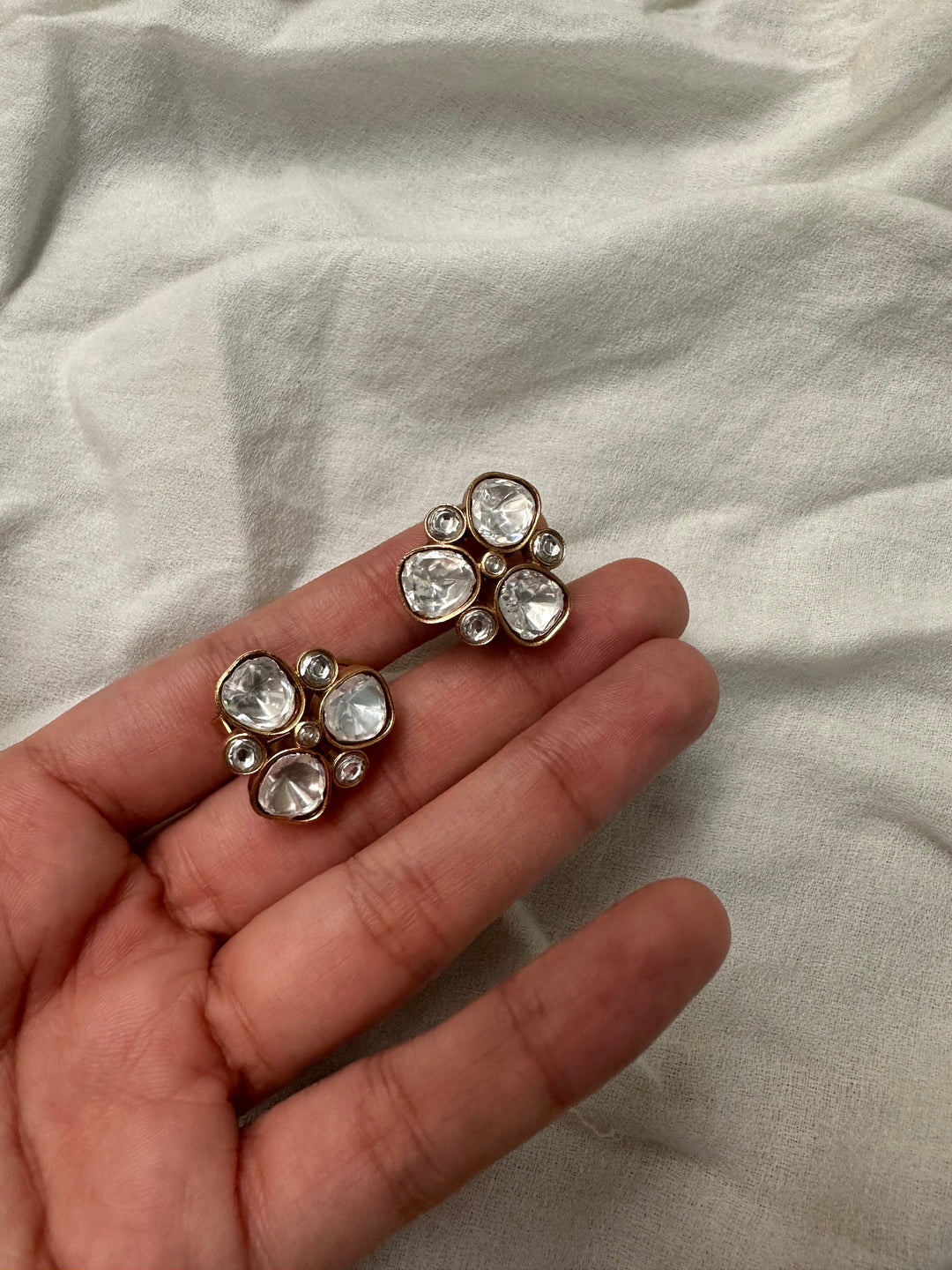 Laya Floral Stud Earrings