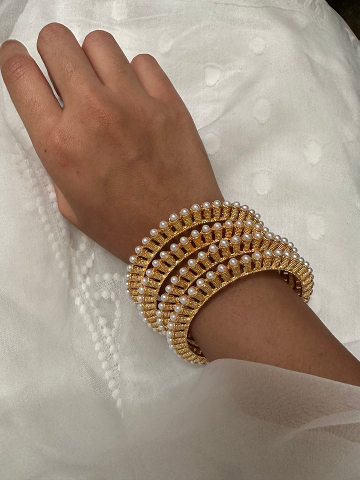 Juhi Pearl Bangle Bracelet