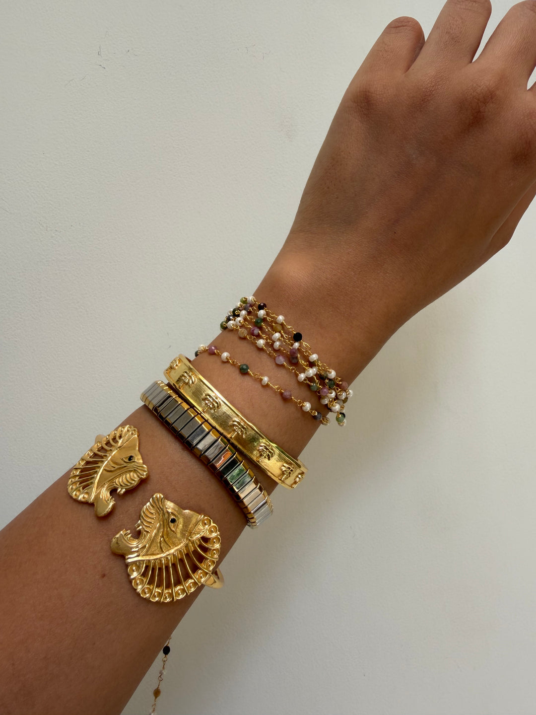 Tourmaline strand necklace/  bracelet