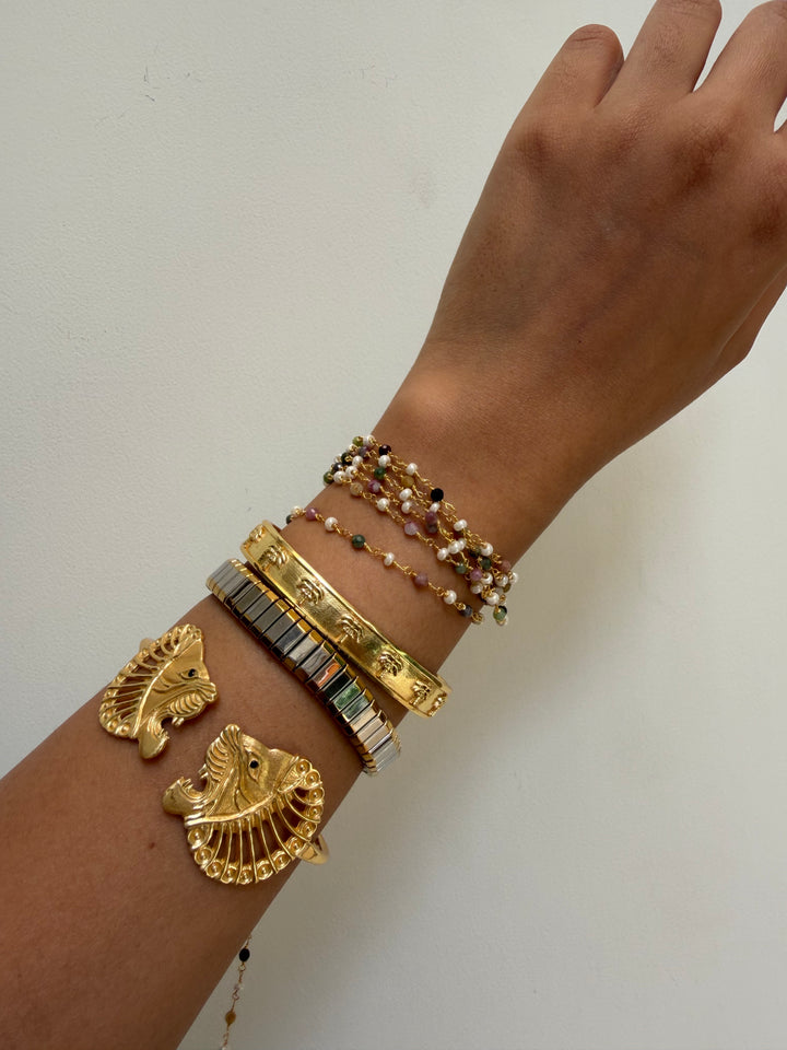 Tourmaline strand necklace/  bracelet