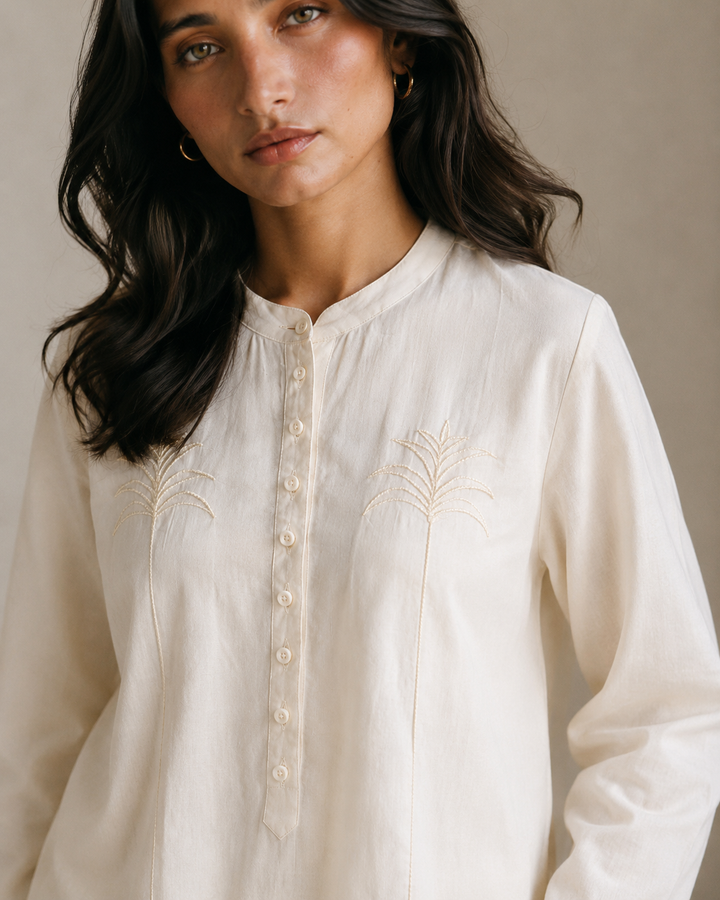 Palms Eve Kurta Pajama Set