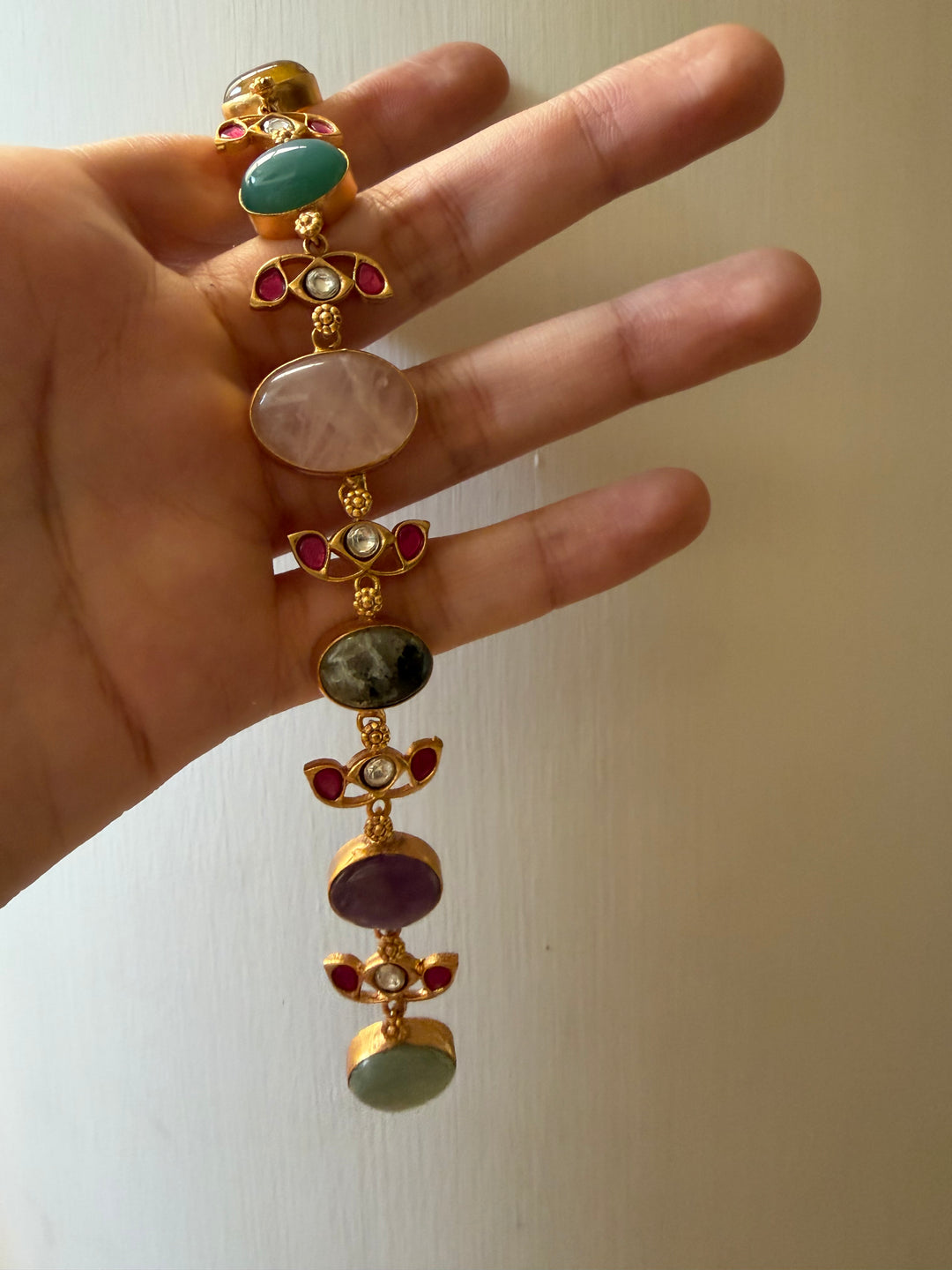 Pastel hues necklace