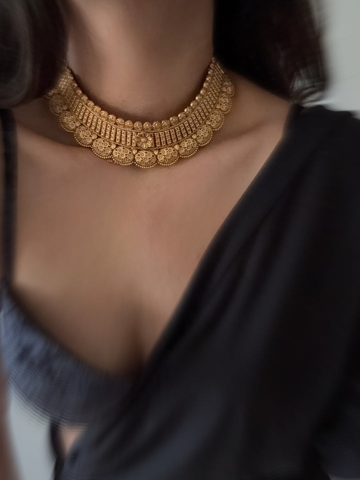 Koka phool necklace set