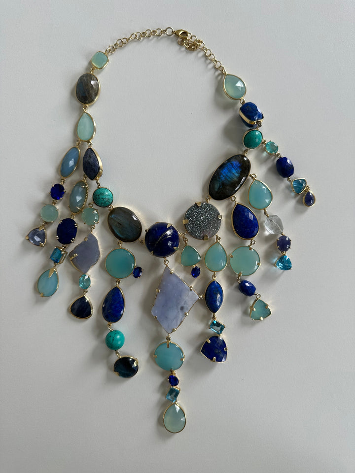 Rock & jewels necklace