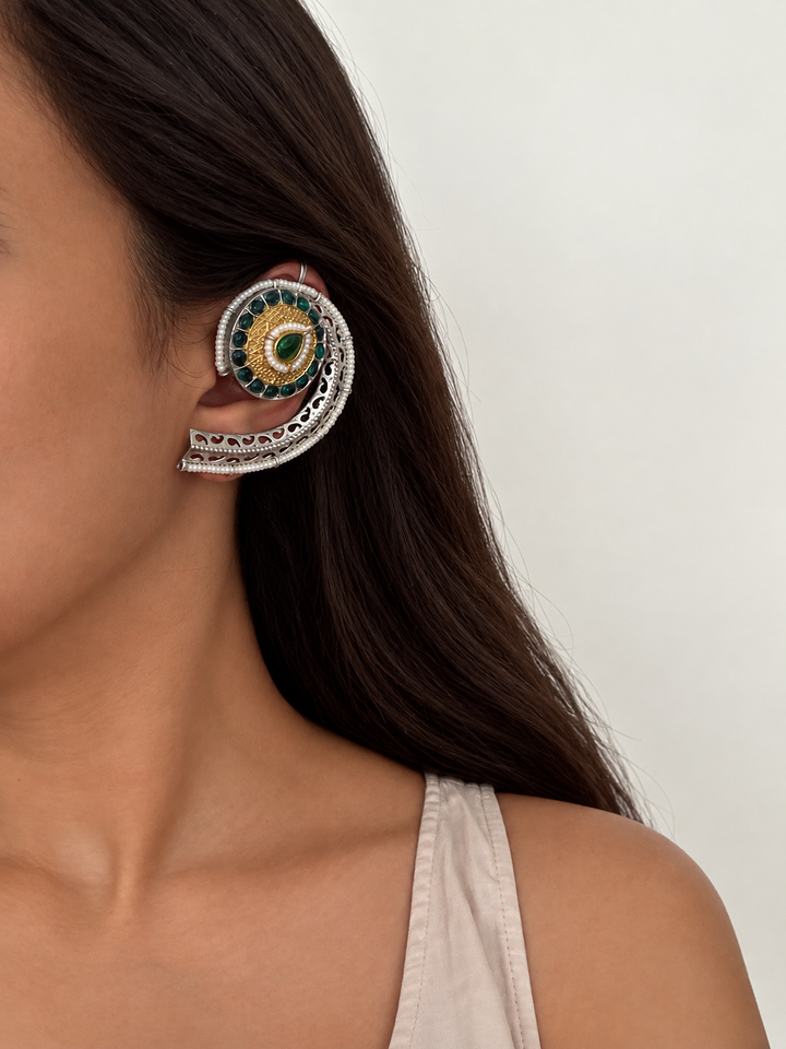 Kanchi 3 Cuff Earrings