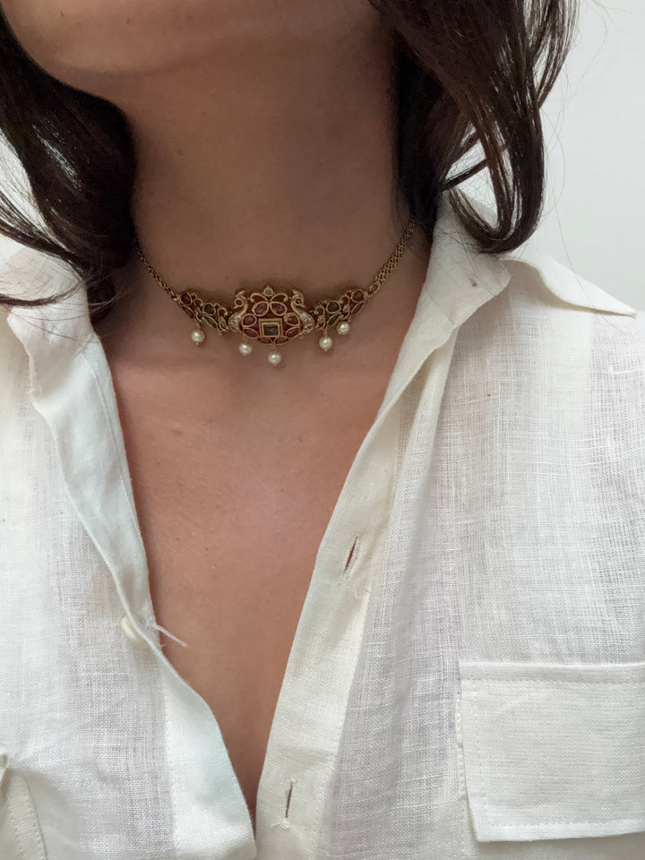 Serpa Choker Necklace Set