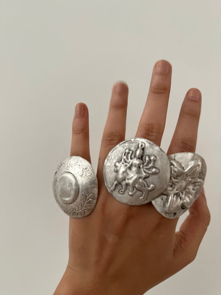 Thanpa Silver Ring