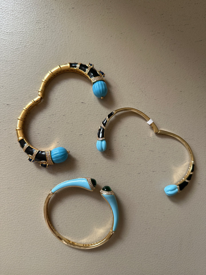 Blue turq bracelet