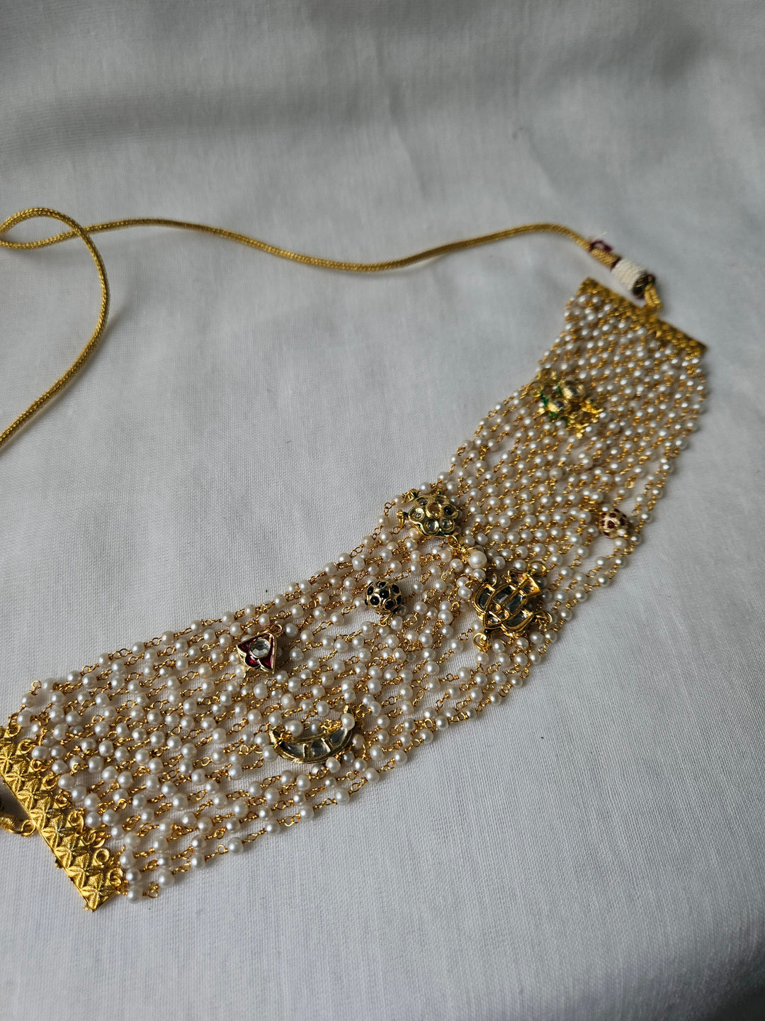 Gayatri Pearl Necklace