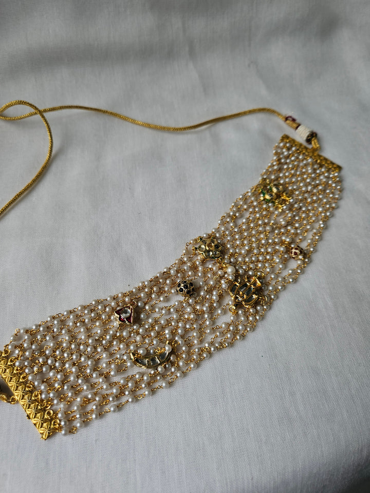 Gayatri Pearl Necklace