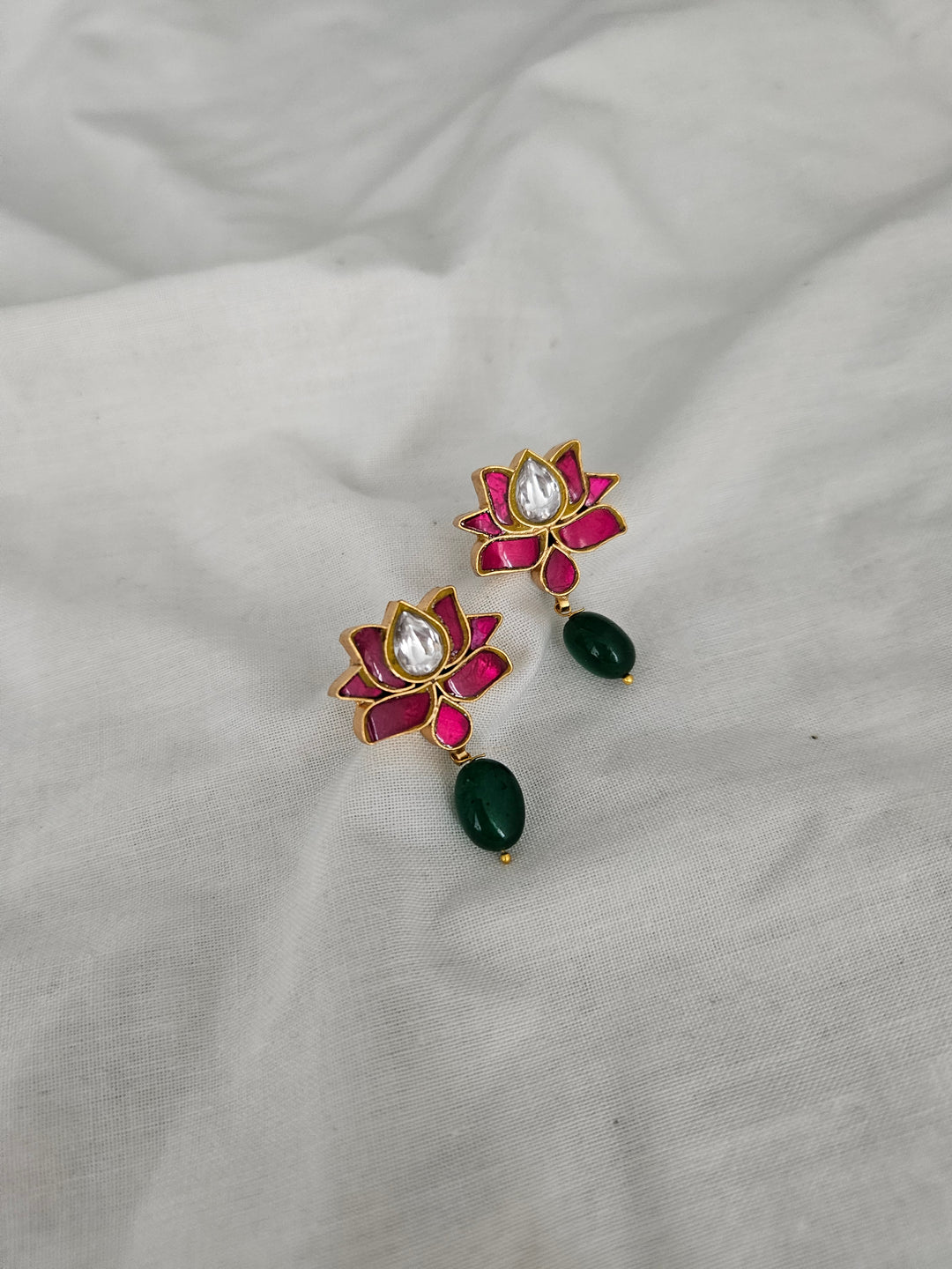 Luna Lotus Earrings