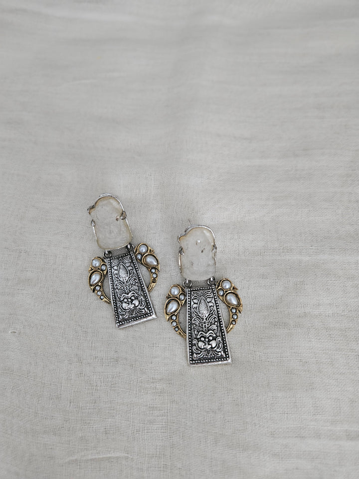 Buddha Silver Earrings