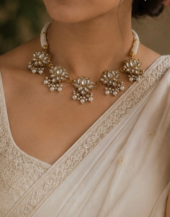Lotus necklace