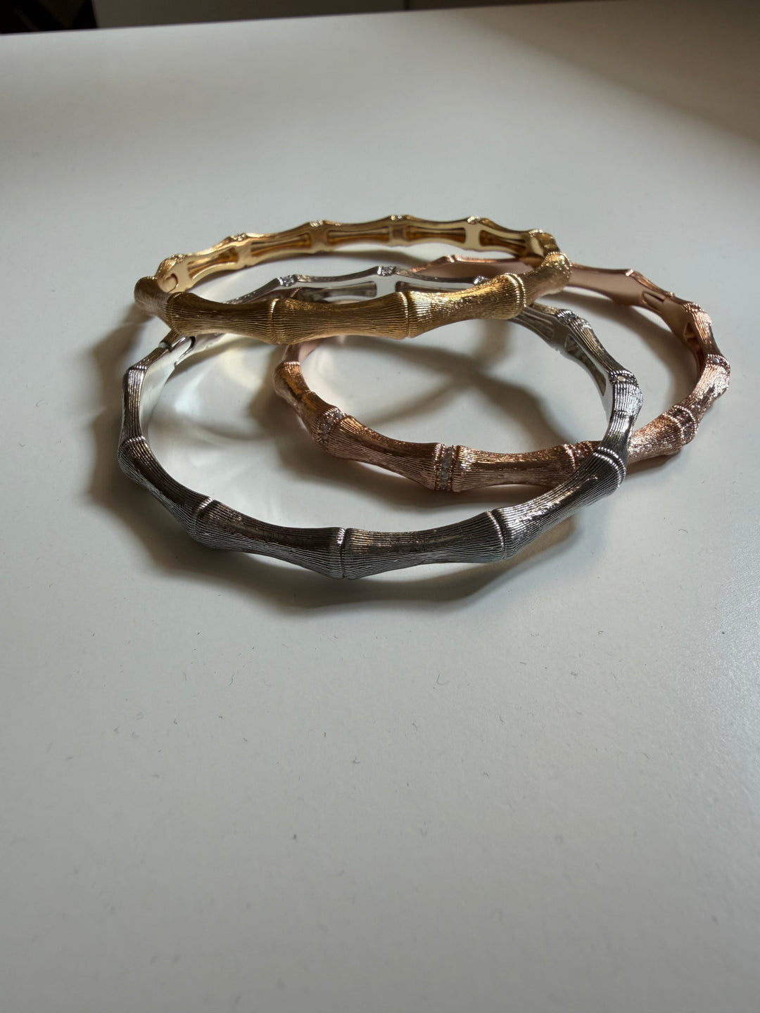 Bamboo stem bracelet
