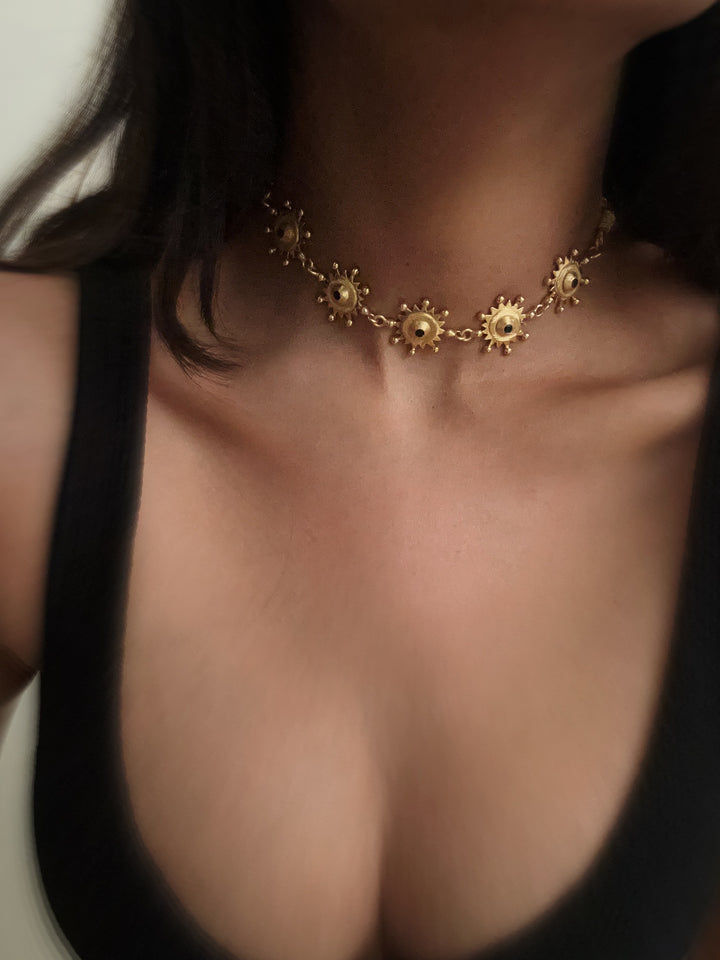 Sacred sun necklace