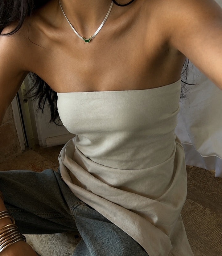 Arc choker necklace