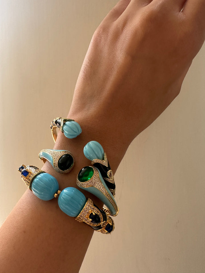 Blue turq bracelet